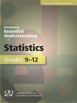 cover image of Developing Essential Understanding of Statistics for Teaching Math in Grades 9-12